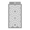Moroccan 09 painting stencil - 18x35 cm