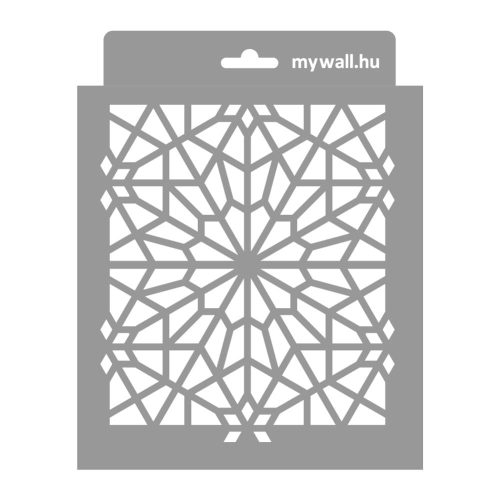 Moroccan 09 painting stencil - 18x23 cm