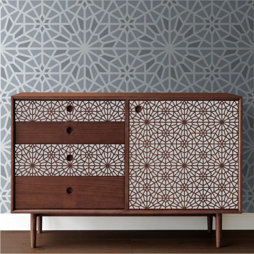 Moroccan 09 painting stencil - 18x23 cm