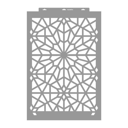 Marokkó 09 stencil - 3D - 59x89 cm ultra