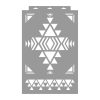 Mexican painting stencil - 38x60 cm 02