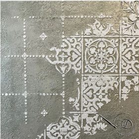Mirabella Csempe stencil - Festő - 38x60 cm maxi 1