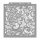 Mirabella Lace painting stencil - 59x63 cm 01