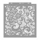 Mirabella Lace painting stencil - 59x63 cm 01