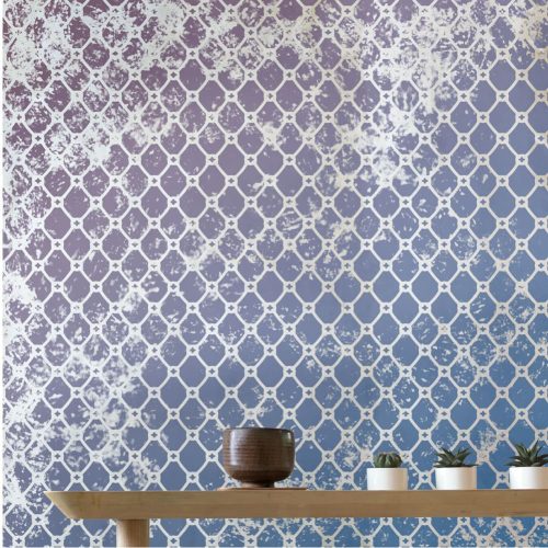 Mirabella Lace painting stencil - 59x63 cm 03