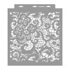 Mirabella Lace painting stencil - 38x42 cm 01