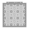 Mirabella Symbol of prosperity painting stencil - 59x63 cm 01
