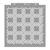 Mirabella Octagon painting stencil - 59x63 cm 01
