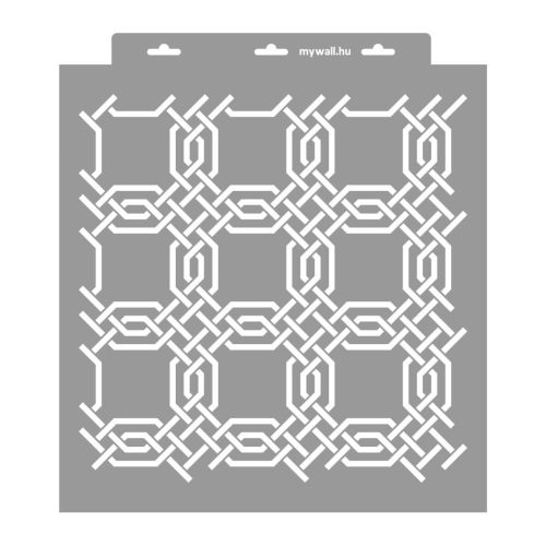 Mirabella Octagon painting stencil - 38x42 cm 01
