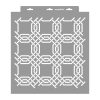 Mirabella Octagon painting stencil - 38x42 cm 01