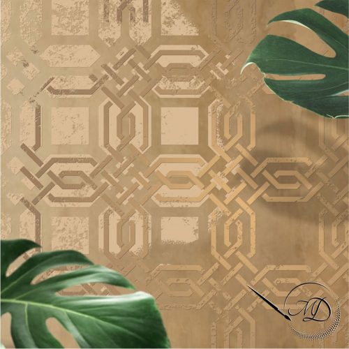 Mirabella Oktogon stencil - Festő - 38x42 cm nagy 2