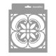 Trumpet flower 3D stencil - 18x23 cm