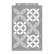 Modern Moroccan painting stencil - 38x60 cm 02