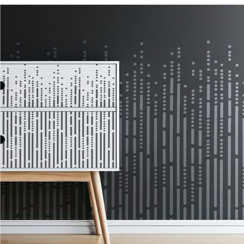 Morze stencil - Festő - 59x89 cm ultra