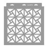 Mozaik 01 stencil - Festő - 31x35 cm közepes