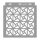 Mosaic 01 painting stencil - 31x35 cm