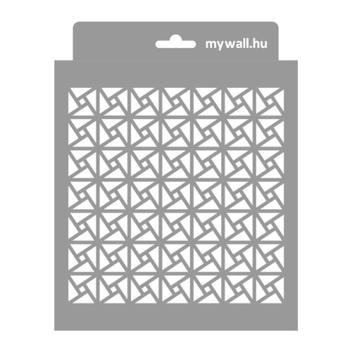 Mozaik 01 stencil - Festő - 18x23 cm mini