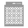 Mozaik 02 stencil - Festő - 18x23 cm mini