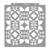 Mozaik 03 stencil - 3D - 59x63 cm extra