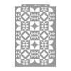Mozaik 03 stencil - 3D - 59x89 cm ultra