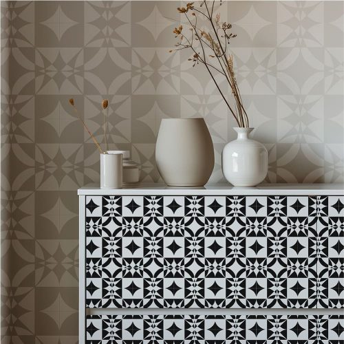 Mozaik 03 stencil - Festő - 38x60 cm maxi 1