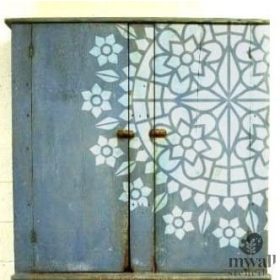 Rosette - MyWall stencil family