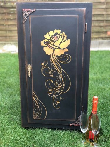 Rózsakert 01 - MyWall stencilcsalád