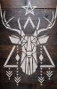 Szarvas - MyWall stencilcsalád