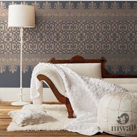 Giant border - MyWall stencil family