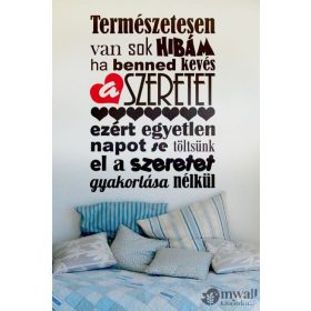 Van sok hibám - Poszter-falmatrica