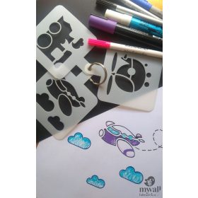 Hurrá! Rajzolok! - MyWall stencilcsomag