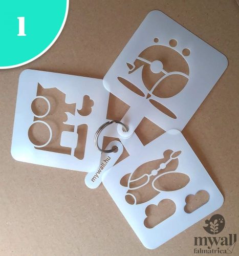 Hurrá! Rajzolok! - MyWall stencilcsomag