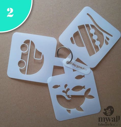 Hurrá! Rajzolok! - MyWall stencilcsomag