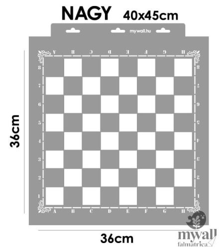 Sakk - MyWall stencil