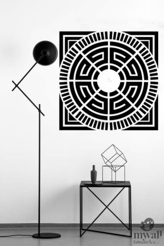 Meander 02 - MyWall stencilcsalád