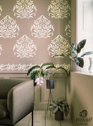 Decorative tendrils - MyWall stencil family