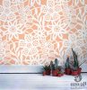 Lace flowers - MyWall stencil family