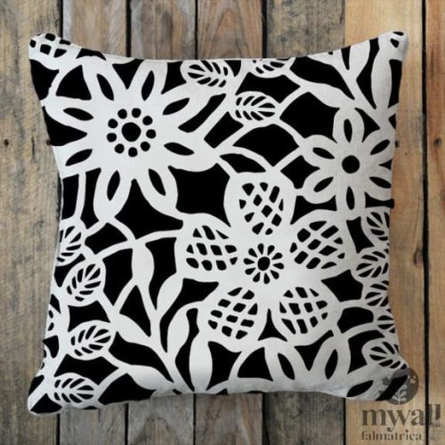 Csipke virágok - MyWall stencilcsalád