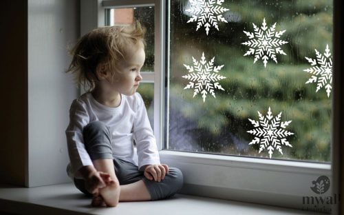Snowflake - MyWall stencil family