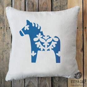 Dala horses - MyWall stencil family