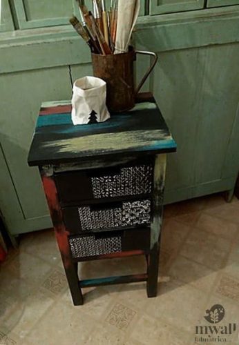 Patchwork 02 - MyWall stencilcsalád