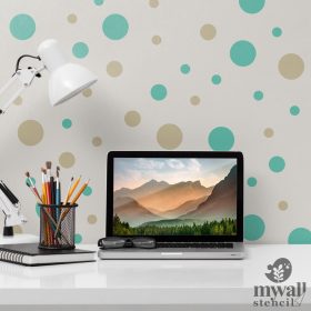 Pöttyök - Mywall falmatrica több méretben