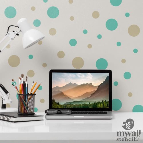 Pöttyök - Mywall falmatrica több méretben