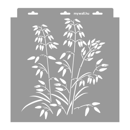 Perje stencil - Festő - 31x35 cm közepes