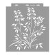 Grass painting stencil - 38x42 cm