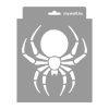 Spiders & Skeletons painting stencil - 18x23 cm 01