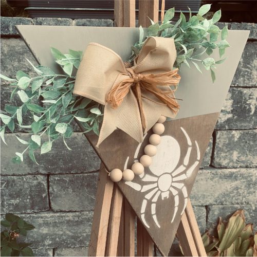 Spiders & Skeletons painting stencil - 18x23 cm 01