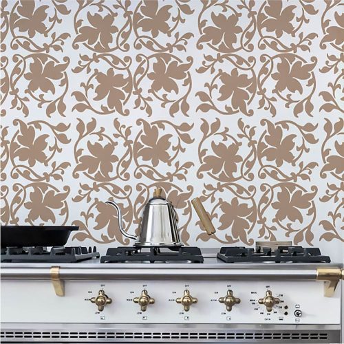 Gorgeous vines painting stencil - 18x35 cm