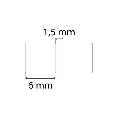 Raszter 01 stencil - Festő - 18x35 cm kicsi 1