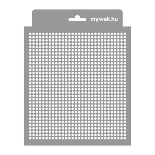 Raster 02 painting stencil - 18x23 cm